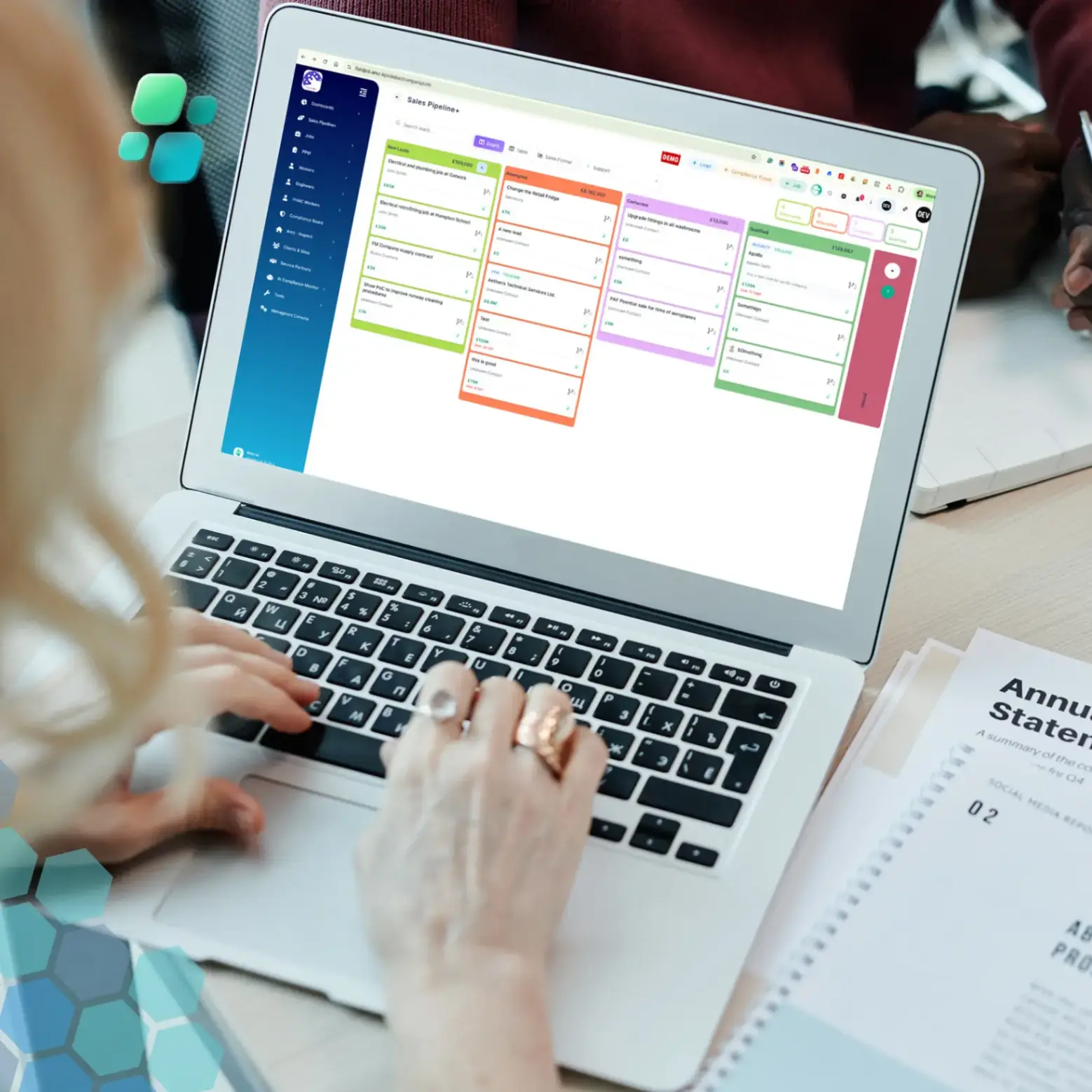Faster onboarding and less chasing (portal self-service)