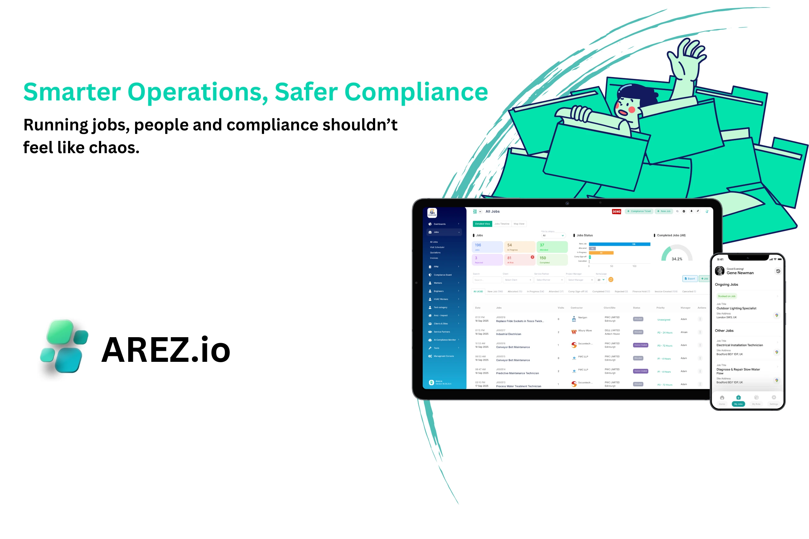 Smarter Operations, Safer Compliance: How Arez Transforms Workforce and Field Service Management