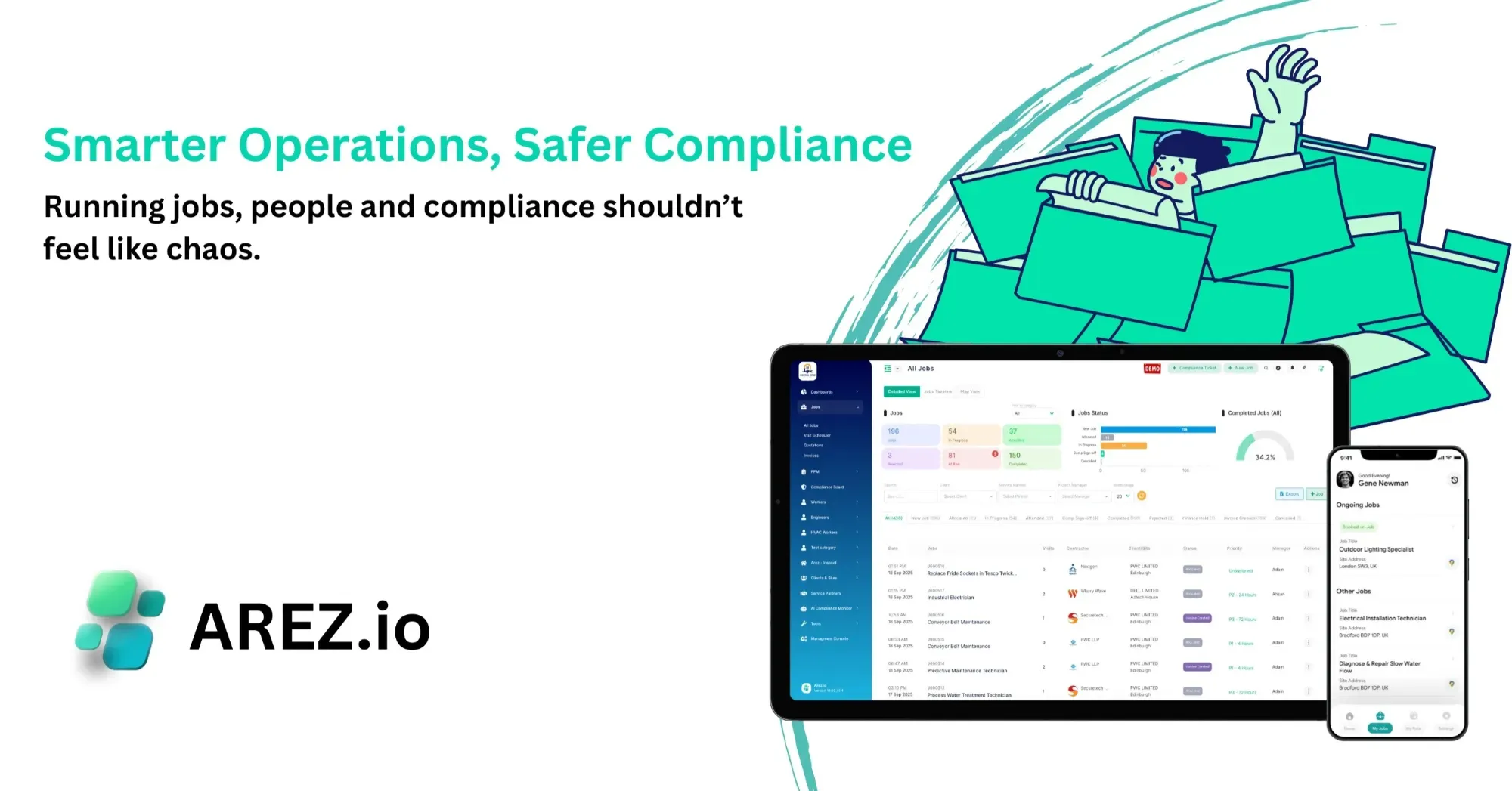 Smarter Operations, Safer Compliance: How Arez Transforms Workforce and Field Service Management