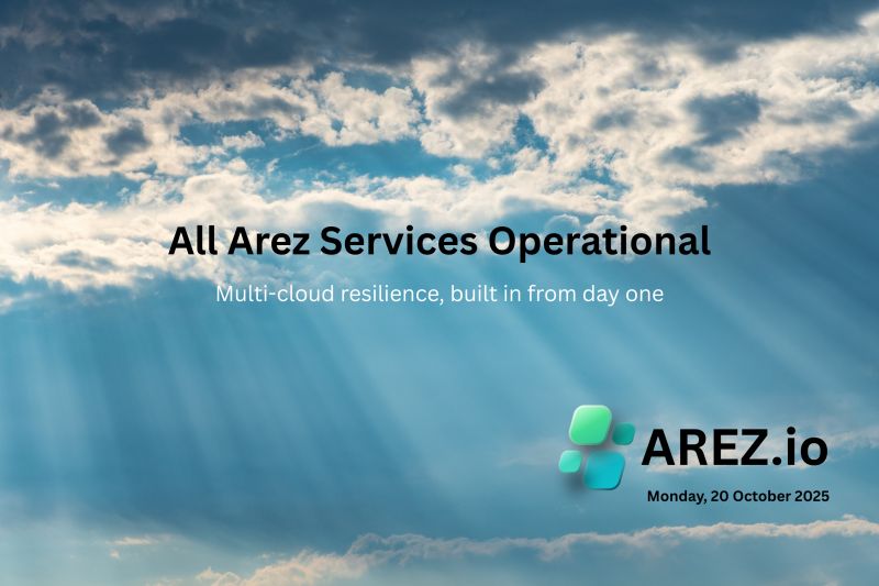 Arez Remains Fully Operational Amid Global AWS Outage
