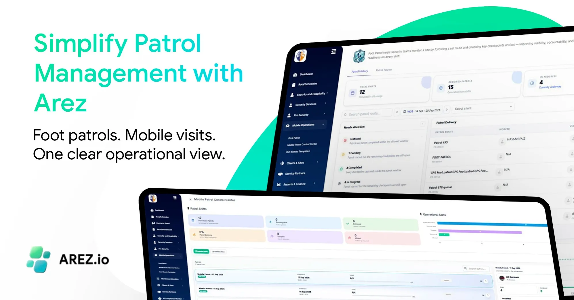 How security businesses can simplify patrol management with Arez