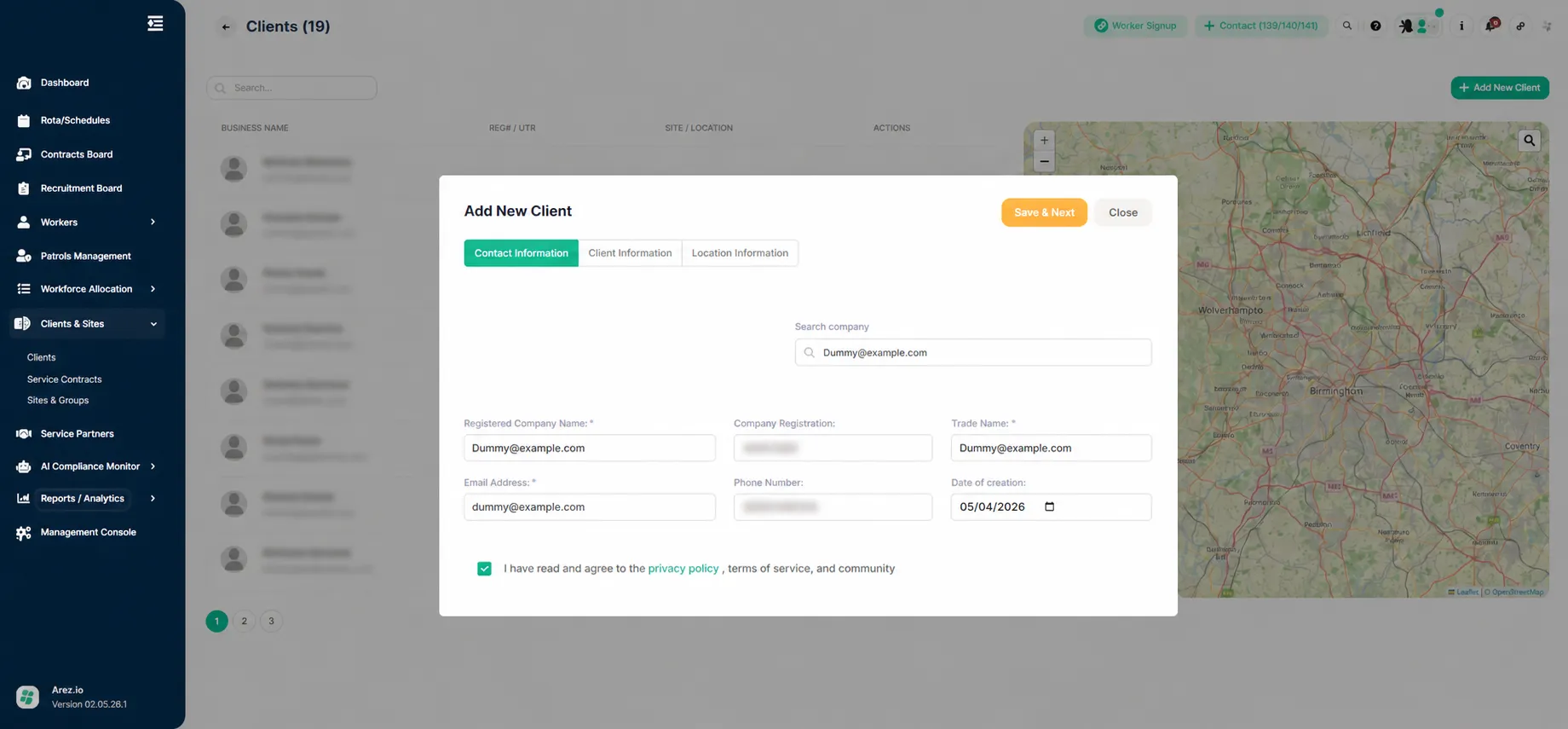 Add clients