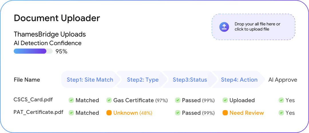 AI Document Uploader