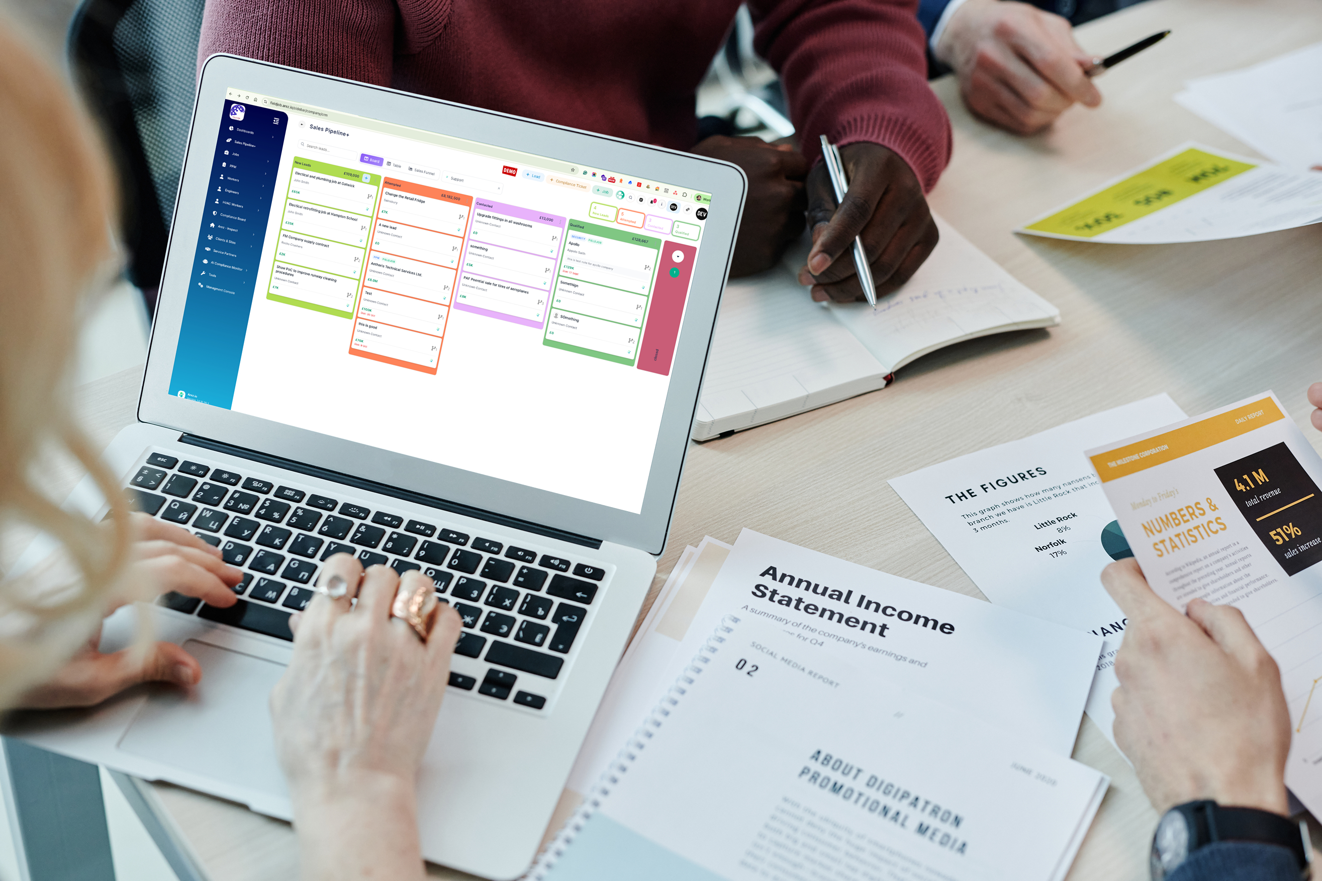 Full CRM Built for Grounds & FM Contractors