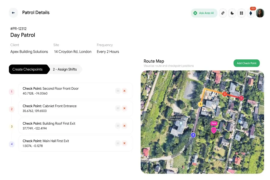Foot Patrol Solution for Security Contractors