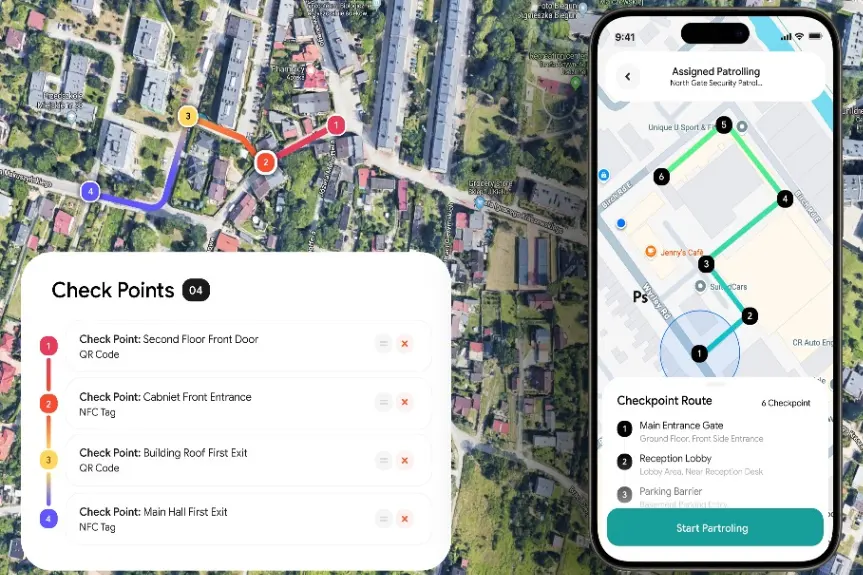 Foot Patrol Solution for Security Contractors